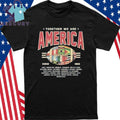 Together We Are America American Football Shirt