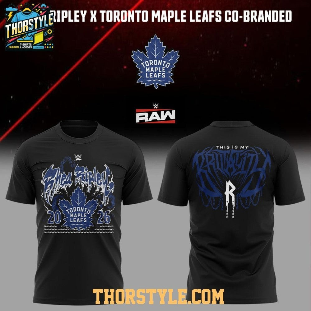 Toronto Maple Leafs 2026 Rhea Ripley MAMI Meets TML Shirt