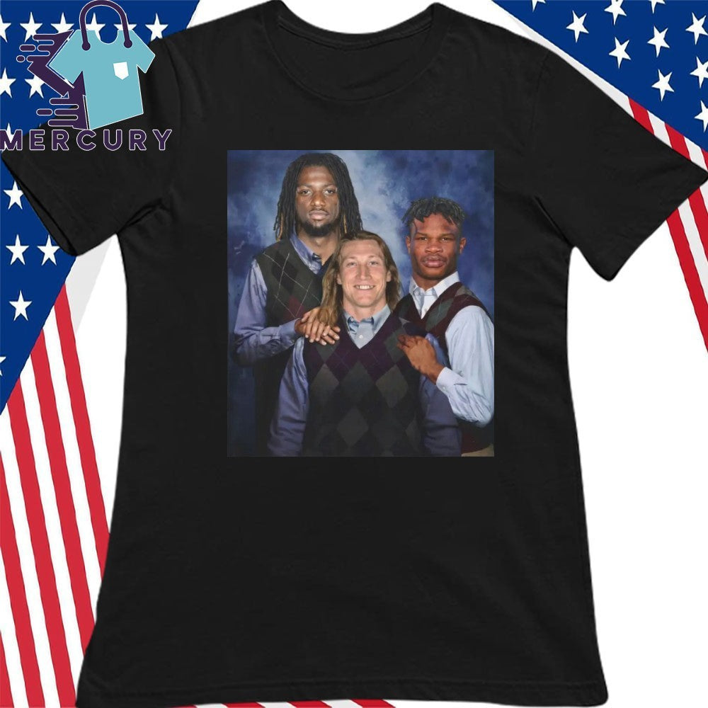 Travis Hunter Trevor Lawrence Brian Thomas Jr. Step Brothers Shirt