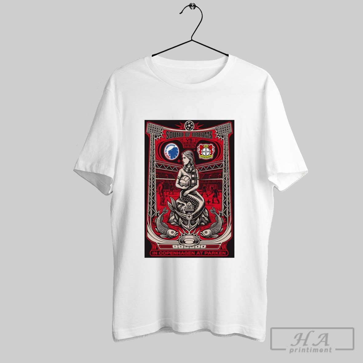 Official Trendy Sound Of Dreams Copenhagen Vs Leverkusen September 18 2025 Parken Stadium Kodan Dansko