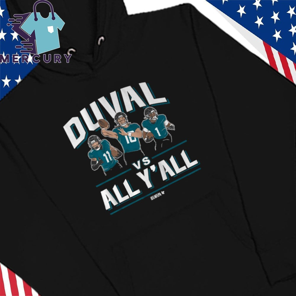 Trevor Lawrence, Travis Etienne, & Parker Washington Duval vs. All Y’all Shirt