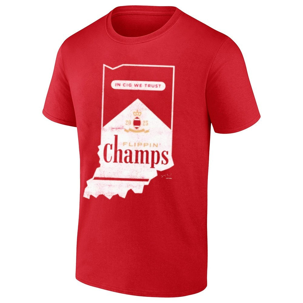 Tricia Whitaker Flippin Champs Indiana College Football Fans Shirt