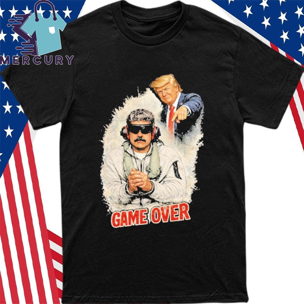 Trump vs Maduro Satirical Game Over Political Shirt