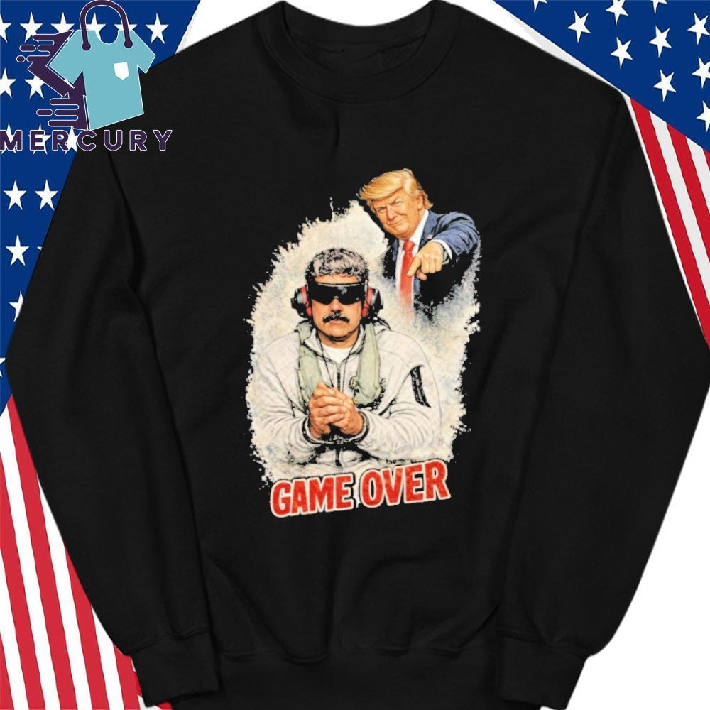 Trump vs Maduro Satirical Game Over Political Shirt