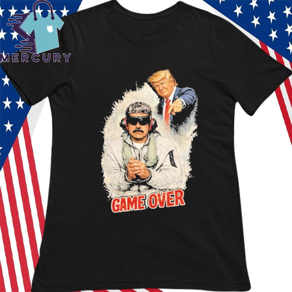 Trump vs Maduro Satirical Game Over Political Shirt