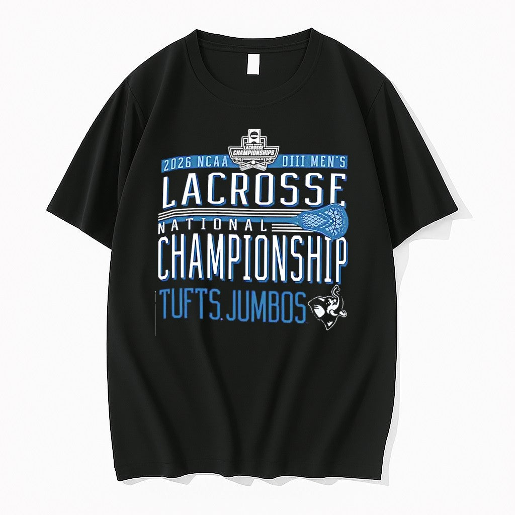 Official Tufts Jumbos Ncaa Division Iii Mens Lacrosse National Championship 2026 T Shirts