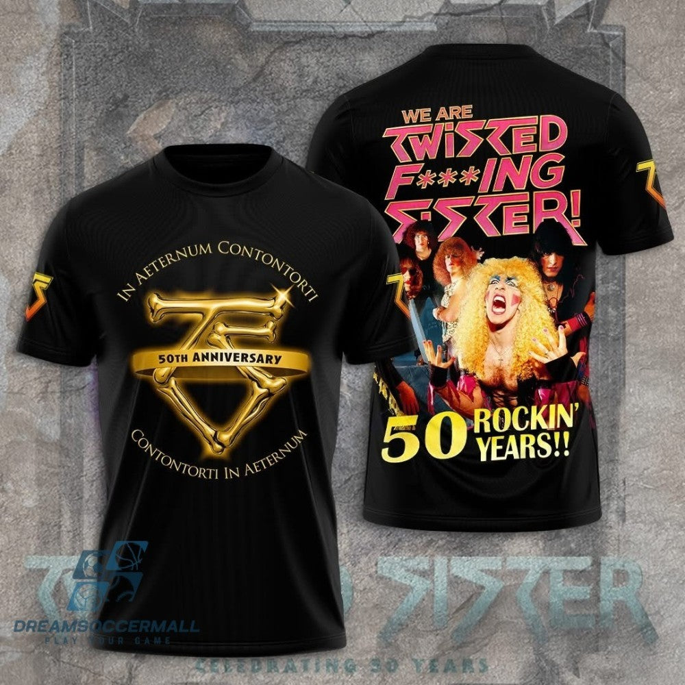 Twisted Sister 50th Anniversary Shirt