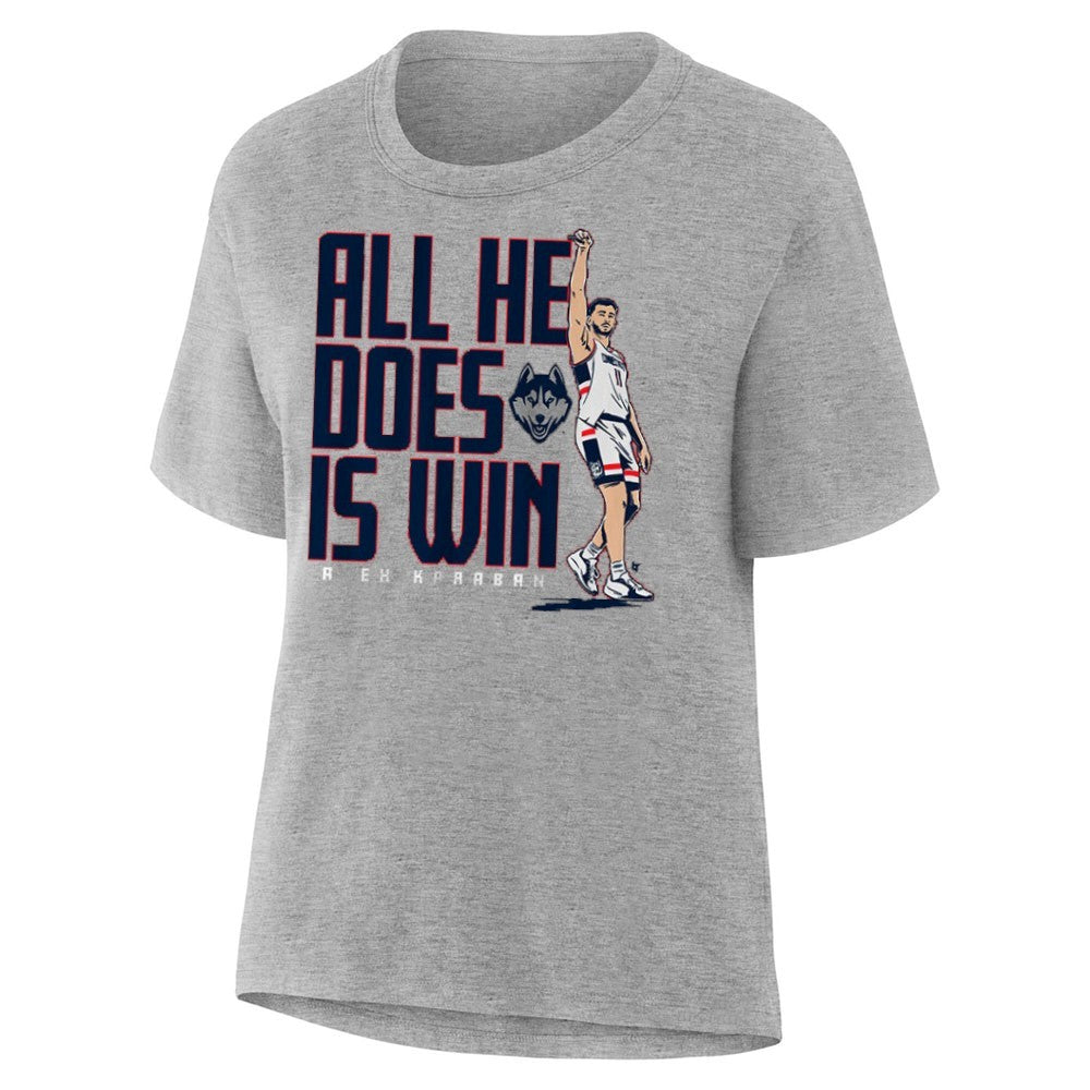 UConn Huskies Alex Karaban All He Does is Win Shirt