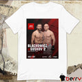 UFC Fight Night Blachowicz Vs Guskov 2 Light Heavyweight Bout August 1 2026 Poster t-shirt