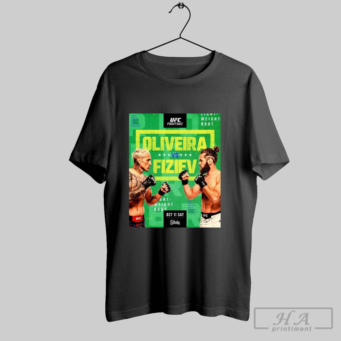 Official Ufc Fight Night Charles Oliveira And Rafael Fiziev Lightweight Bout October 11 2025 Saturday
