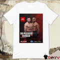 UFC Fight Night Du Plessis Vs Usman Middleweight Bout July 18, 2026 Oklahoma City Poster t-shirt