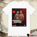 UFC Fight Night Hernandez Vs Rodrigues Middleweight Bout August 22 2026 Poster t-shirt