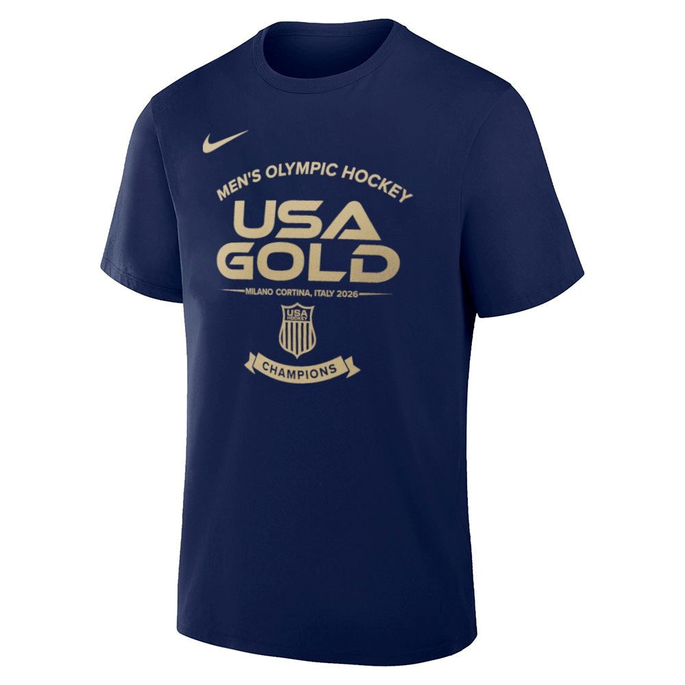 USA 2026 Men’s Olympic Hockey Gold Medal Champions Shirt