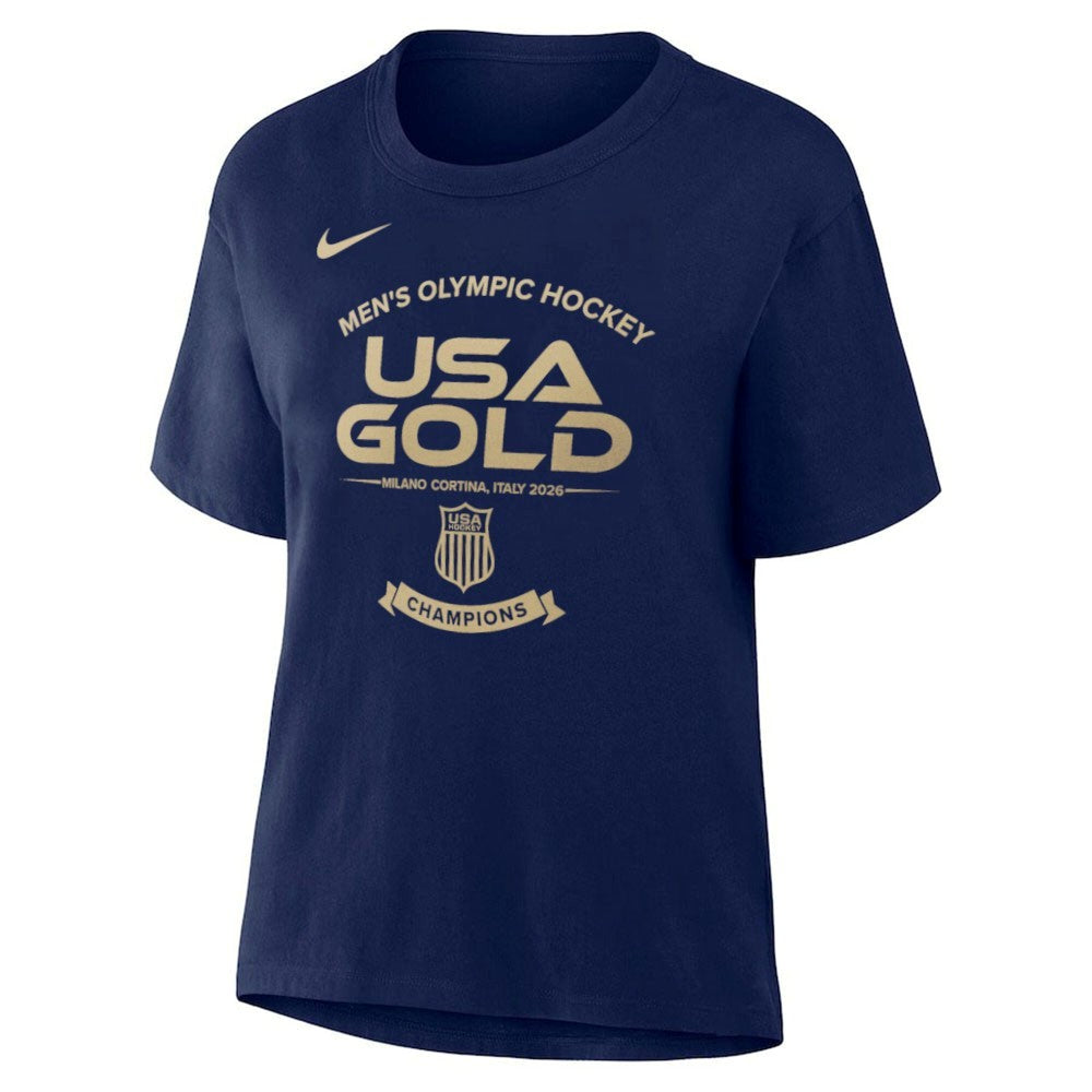 USA 2026 Men’s Olympic Hockey Gold Medal Champions Shirt