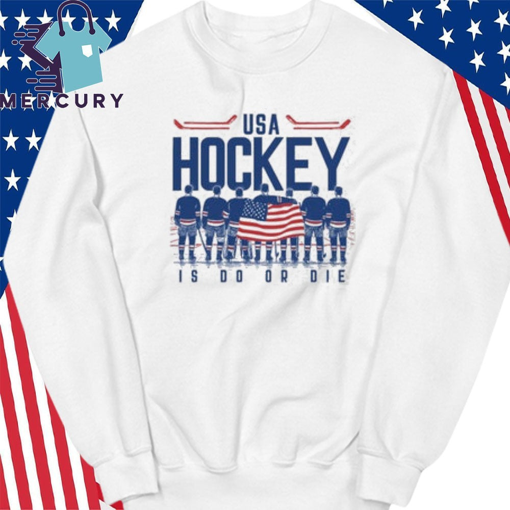 USA Hockey Is Do Or Die Players Flag America Shirt
