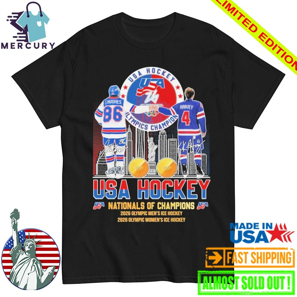 USA Hockey National Of Champions Signature 2026 Shirt