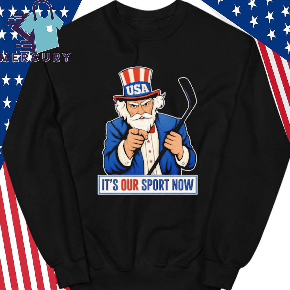 USA Olympic Gold Medal Hockey Jack Hughes it’s our sport now Shirt