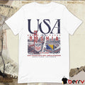 USMNT Vs. Bosnia 2026 Match Up July 01 San Francisco Bay Area Stadium Santa Clara California t-shirt