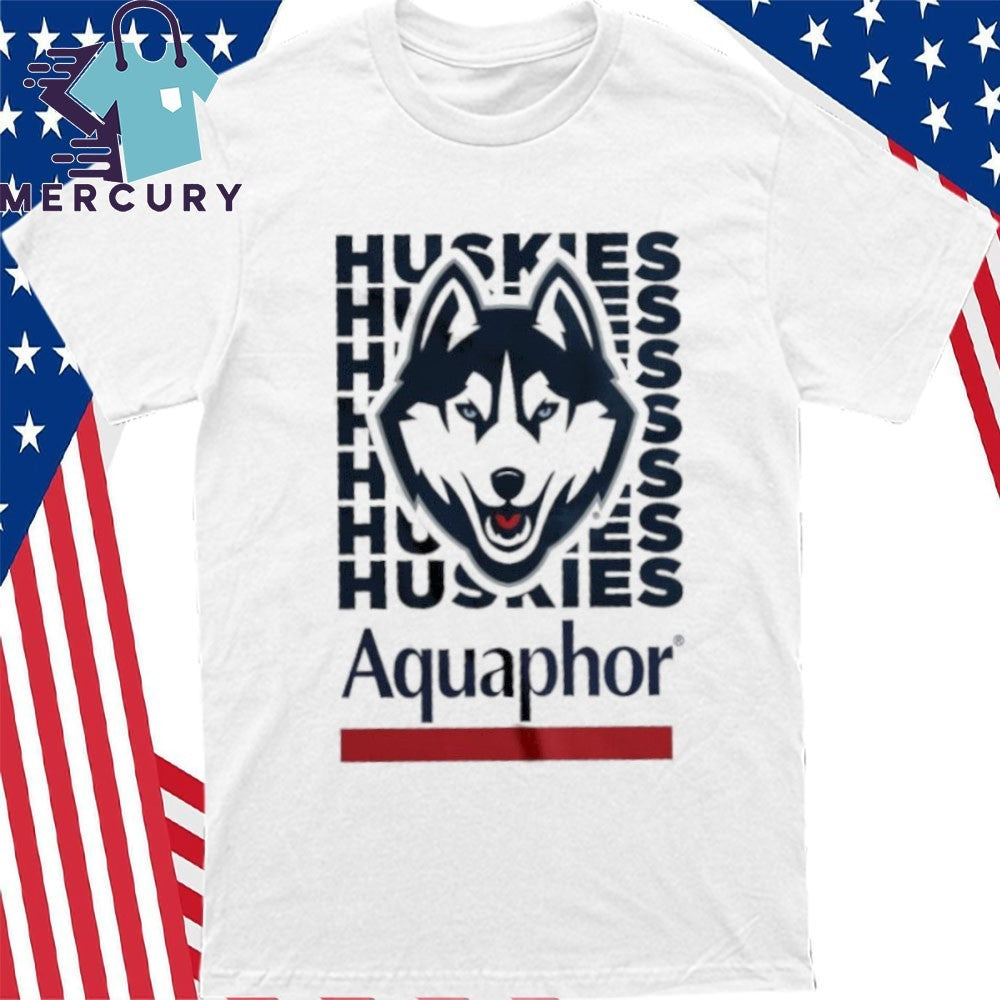 Uconn Huskies Aquaphor Logo Shirt