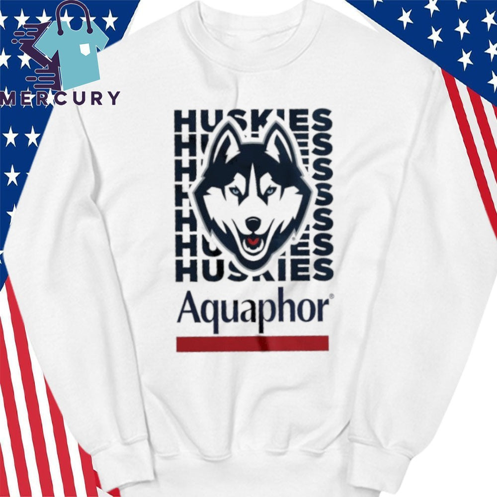 Uconn Huskies Aquaphor Logo Shirt