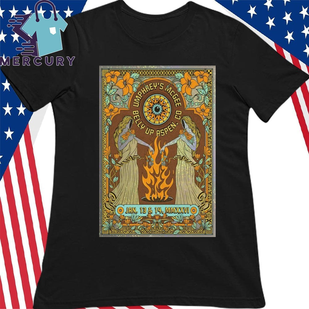 Umphrey’s McGee Aspen CO Event Jan 13-14 2026 Poster Shirt
