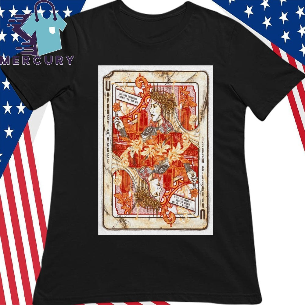 Umphrey’s McGee The Andrew J Brady Music Center in Cincinnati OH Jan 30 2026 Poster Shirt