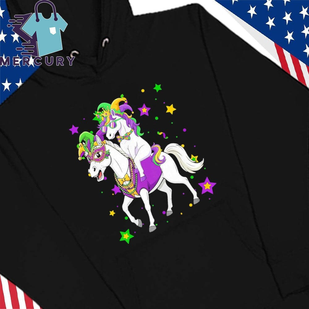 Unicorn Riding Horse Carnival Shirt