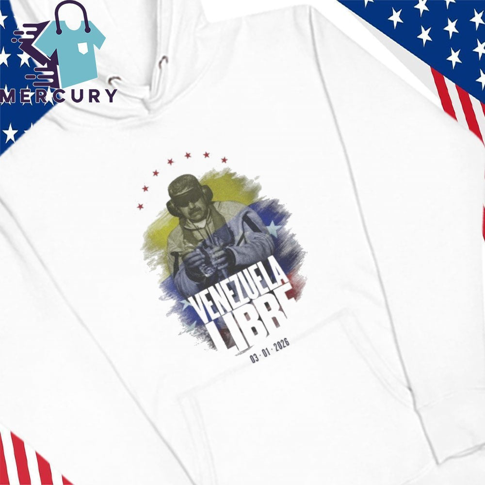 Venezuela Libre Free Venezuela Nicolás Maduro Captured Shirt