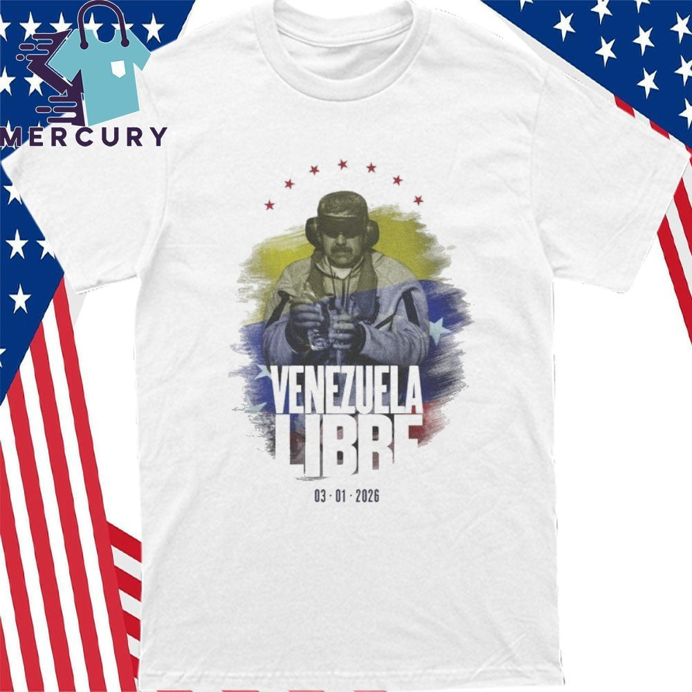 Venezuela Libre Free Venezuela Nicolás Maduro Captured Shirt