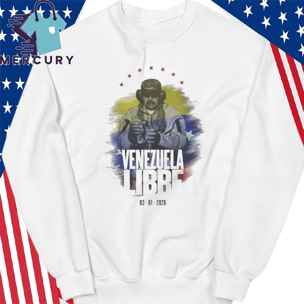 Venezuela Libre Free Venezuela Nicolás Maduro Captured Shirt