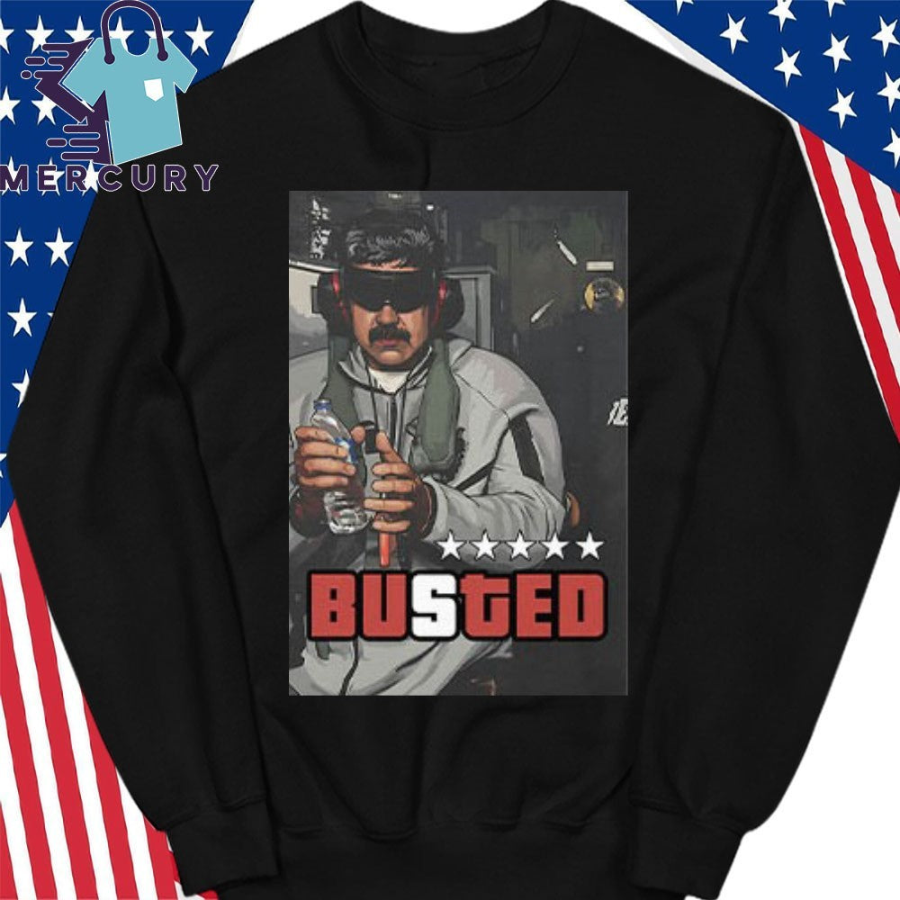 Venezuela Maduro Captured 2026 Busted History In Venezuela Shirt