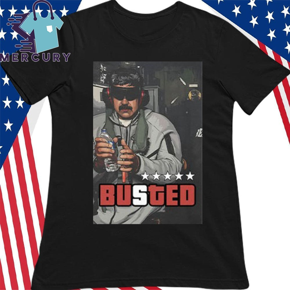 Venezuela Maduro Captured 2026 Busted History In Venezuela Shirt