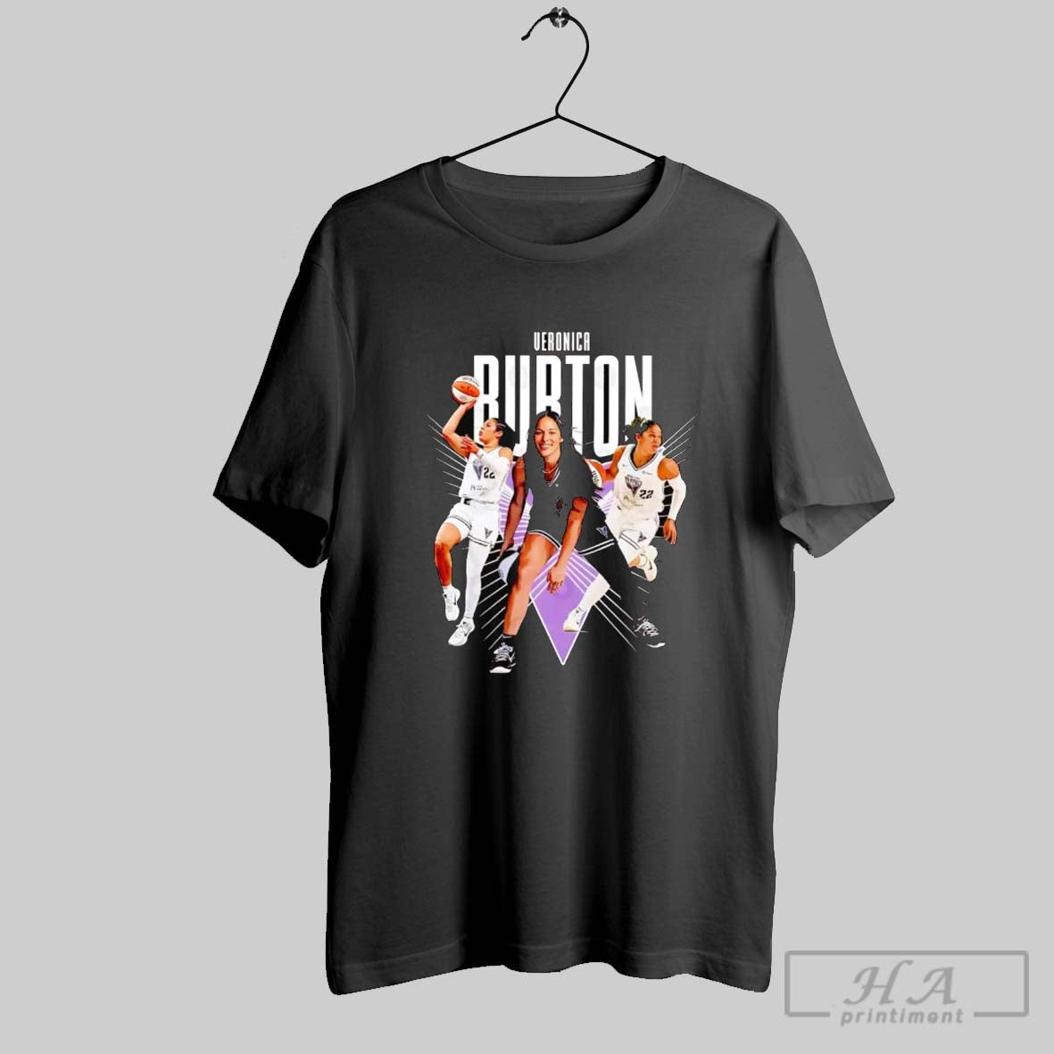 Official Veronica Burton Triple Player Golden State Valkyries