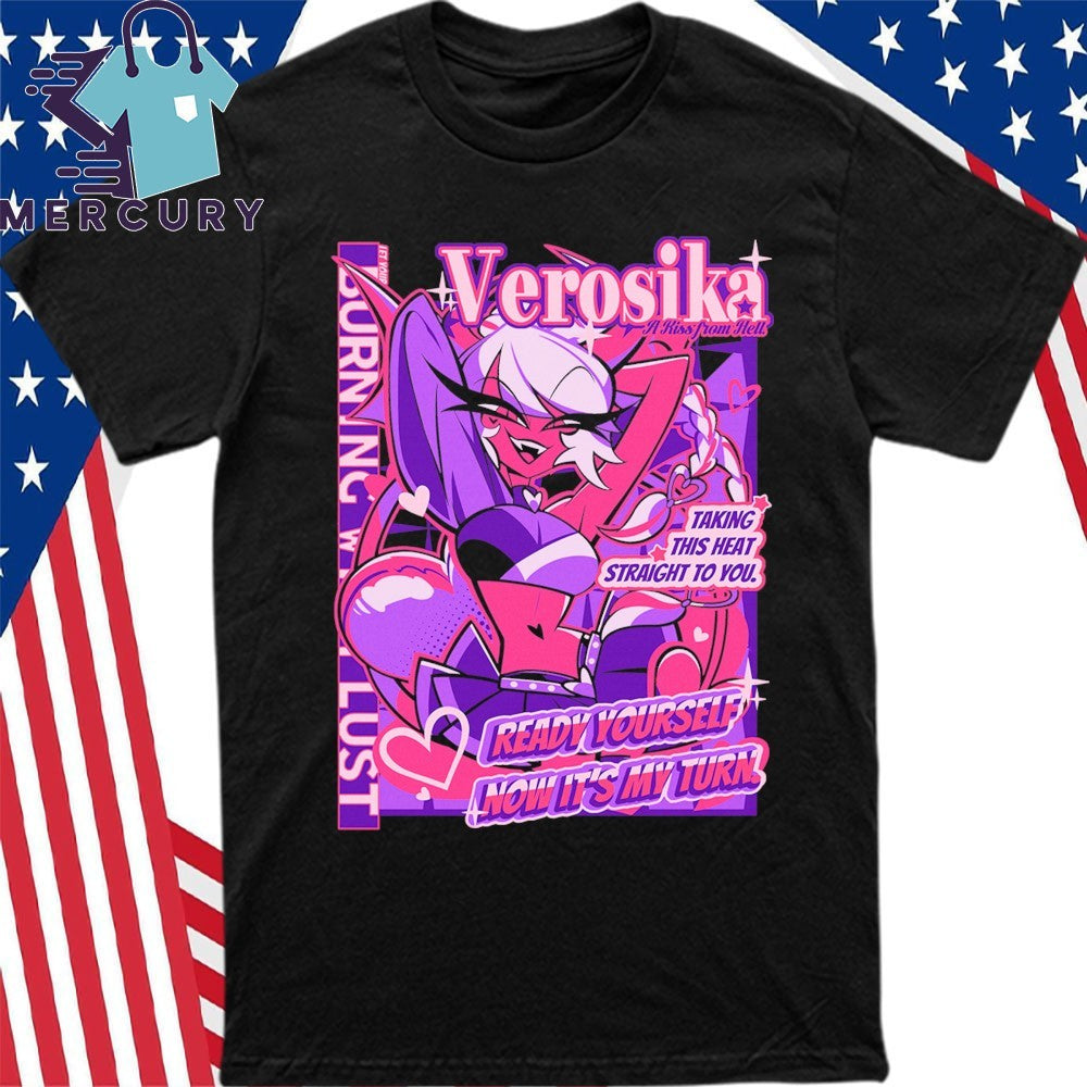 Verosika From Helluva Boss with Love Shirt