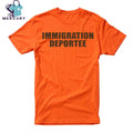 Vitaly Zdorovetskiy wearing Immigration Deportee Shirt