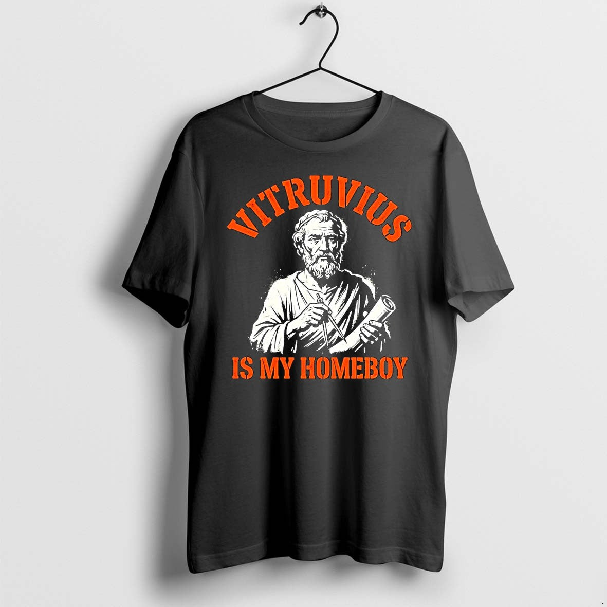 Official Vitruvius Is My Homeboy Ancient Architect Compass Scroll T Shirts Jpg