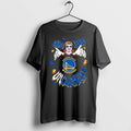 Official Wwe Drops Danhausen X Golden State Warriors You Are Uncursed Vampire T Shirts