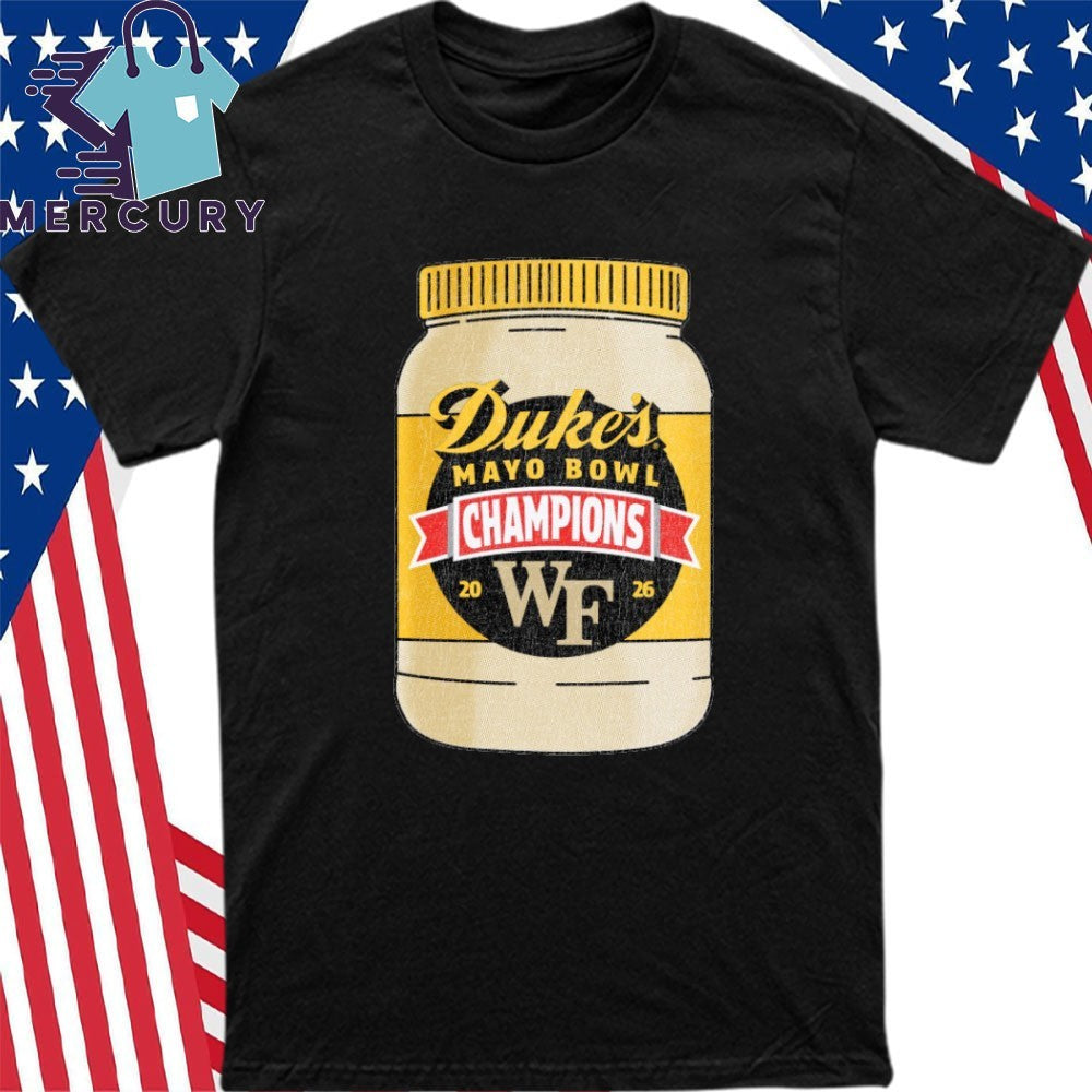 Wake Forest Demon Deacons 2026 Mayo Bowl Champions Shirt