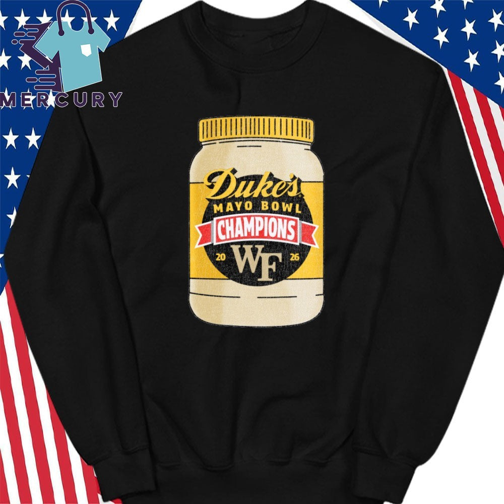 Wake Forest Demon Deacons 2026 Mayo Bowl Champions Shirt
