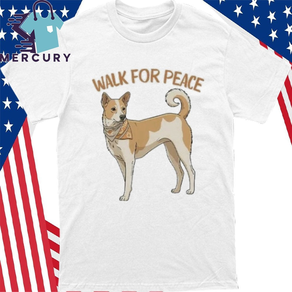 Walk For Peace Aloka Dog Shirt
