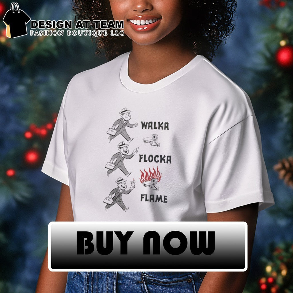 Walka flocka flame flock camera shirt