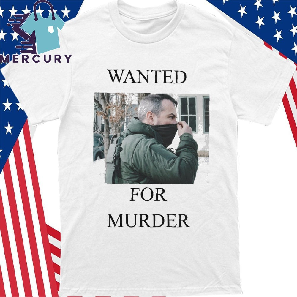 Wante Wanted For Murder Johnathan Ross ICE Shirt