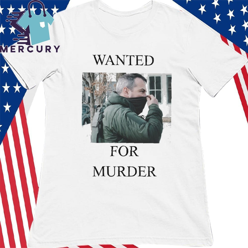 Wante Wanted For Murder Johnathan Ross ICE Shirt