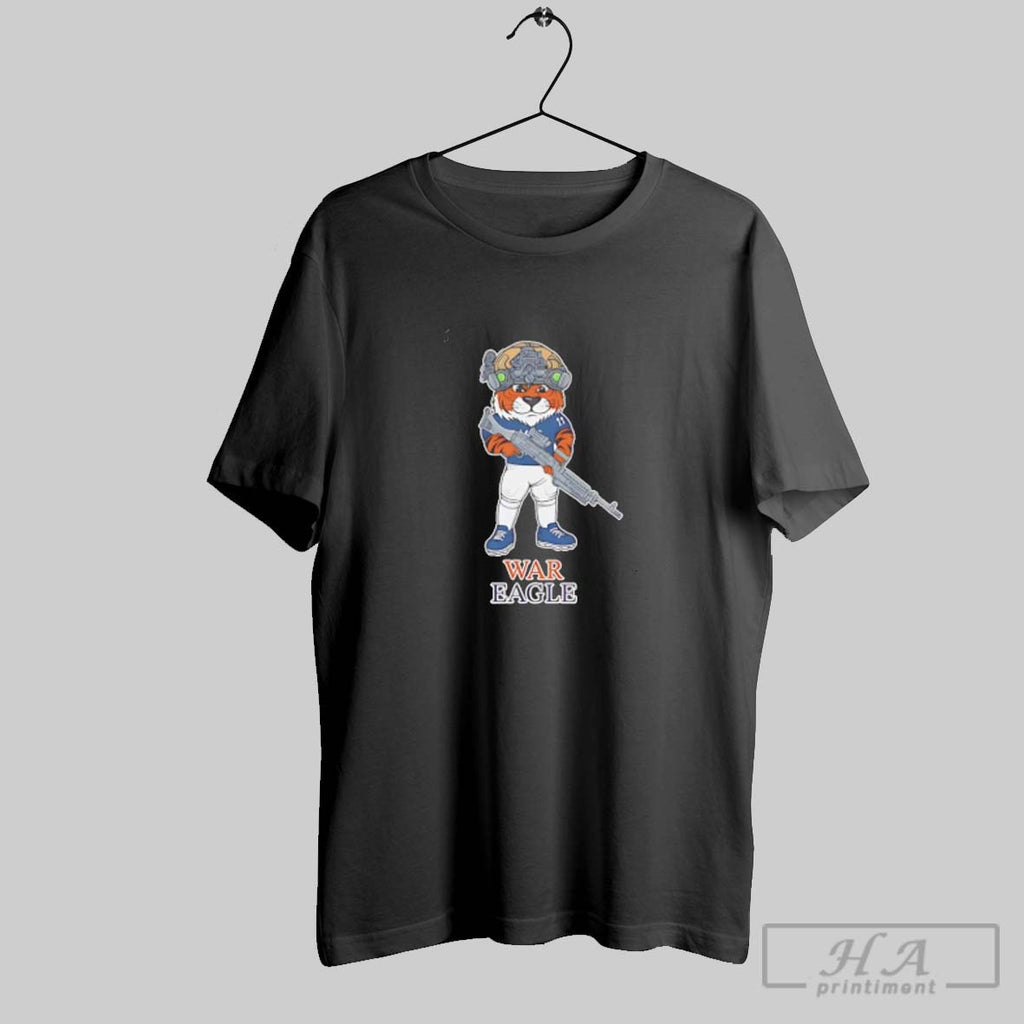Official War Eagle Auburn Tiger Mascot Military Rifle