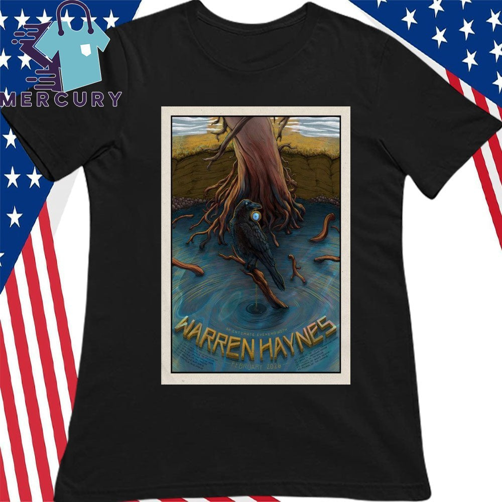 Warren Haynes February 2026 Tour Poster Shirt