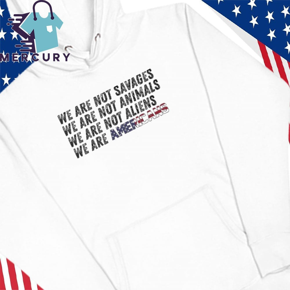 We Are Not Savages We Are Not Animals Bad Bunny ICE Out Shirt