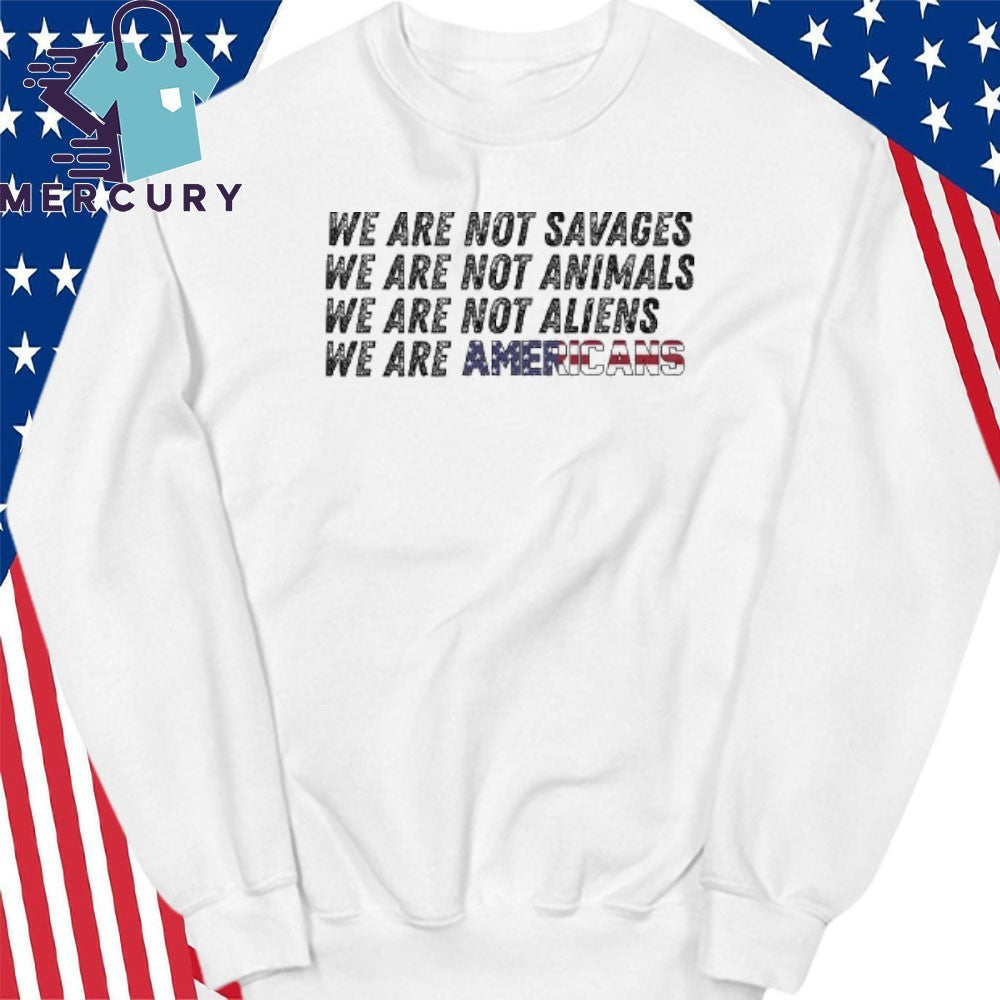 We Are Not Savages We Are Not Animals Bad Bunny ICE Out Shirt