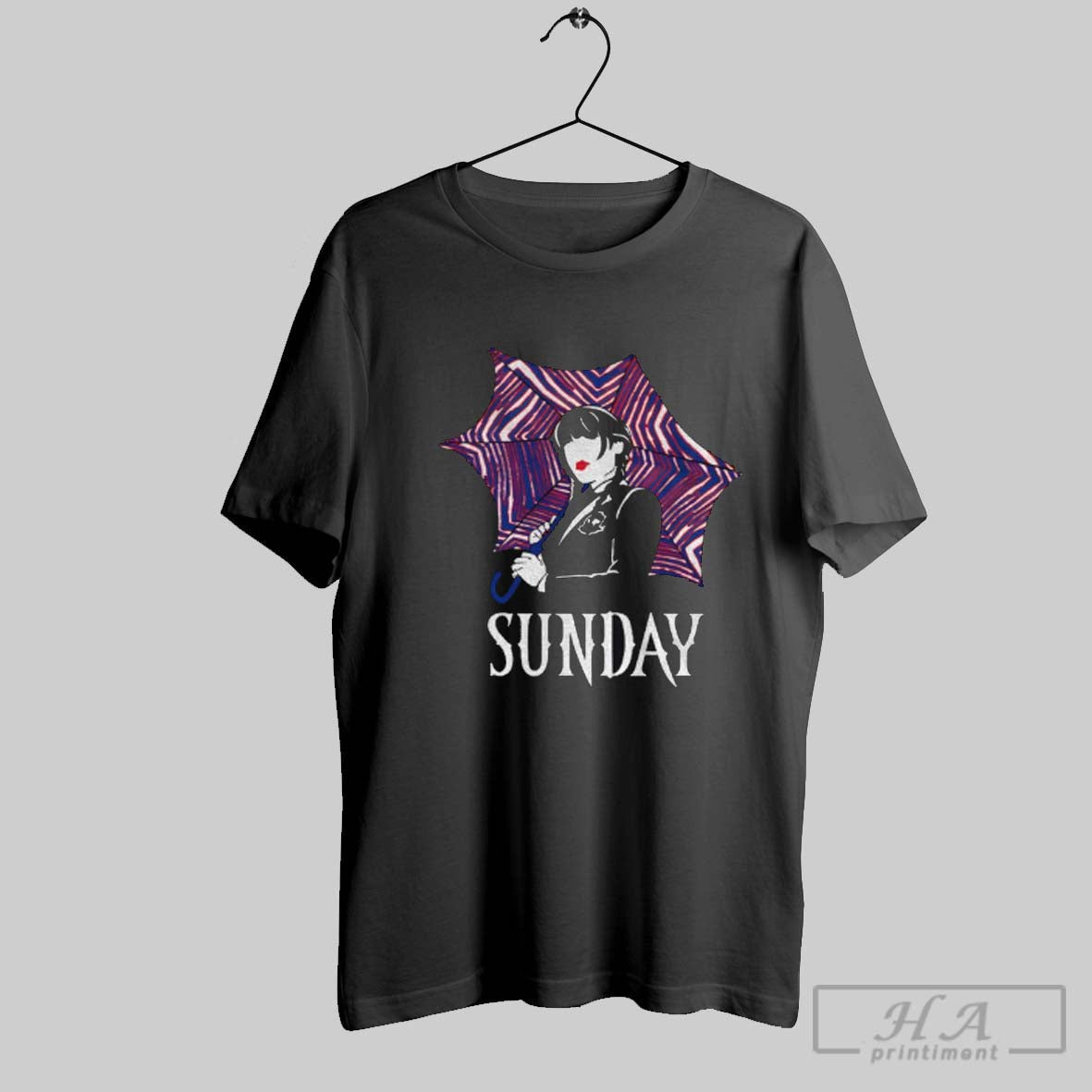 Official Wednesday Addams Wednesday Movie Sunday Bufallo Bills Art