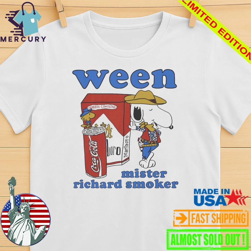 Ween Mister Richard Smoker Shirt