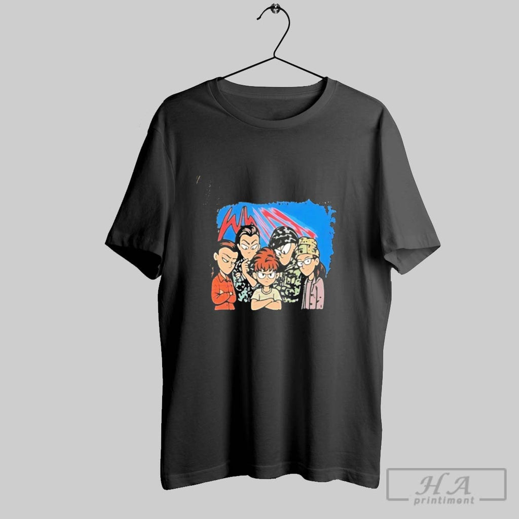 Official Whirr 2025 Tour Cartoon